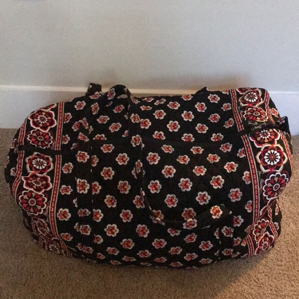 Vera Bradley large duffle bag.